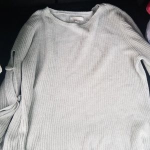 LC Lauren Conrad Sweaters - Womens light grey sweater LC Lauren Conrad Sweaters - Womens light grey sweater